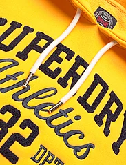 Superdry - ATHL SCRIPT EMB GRAPHIC HOOD - hoodies - desert ochre yellow - 2