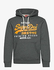 Superdry - VL DUO HOOD - hoodies - asphalt grey grit - 0