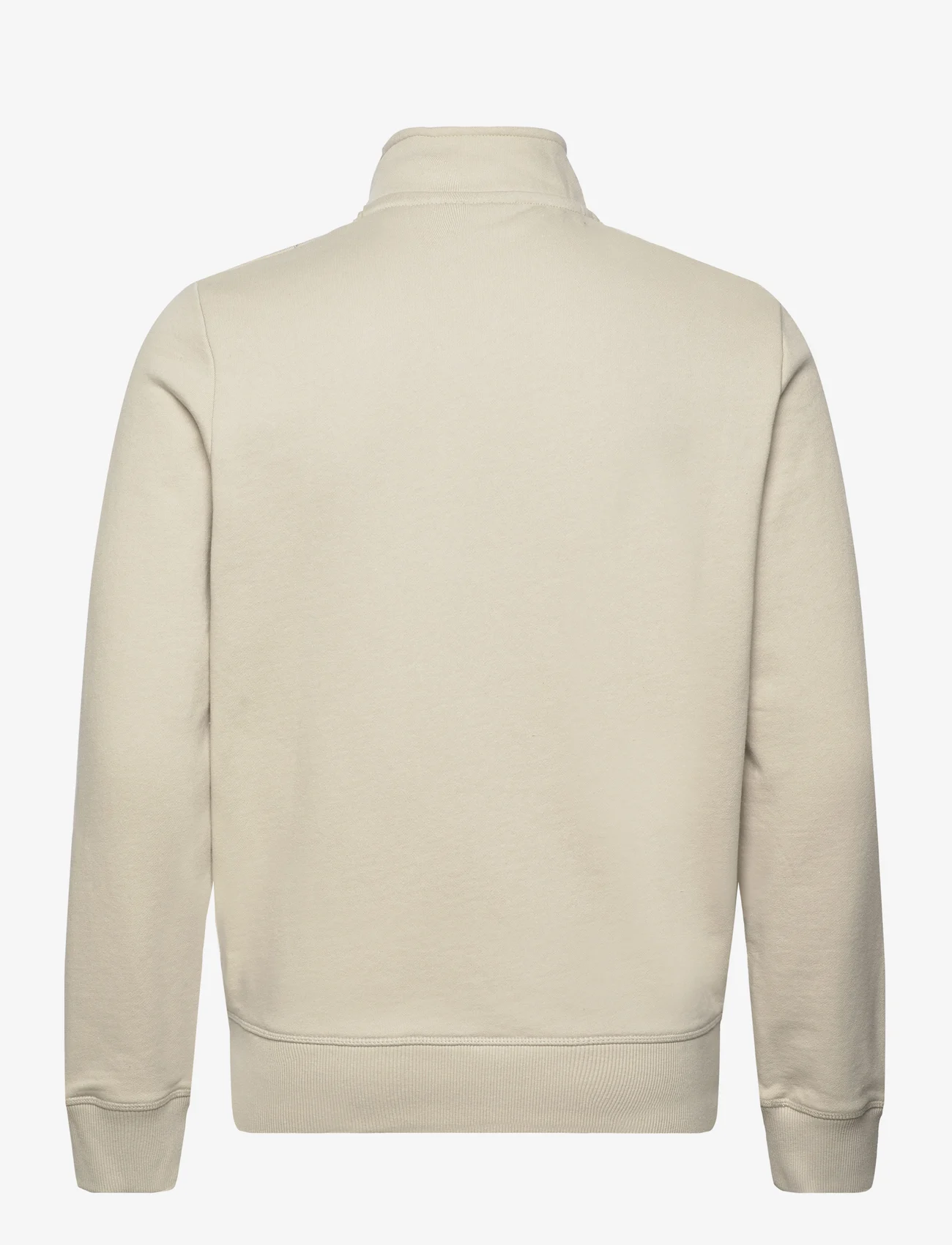 Superdry - ESSENTIAL LOGO ZIP TRACKTOP UB - sweatshirts - light stone beige - 1