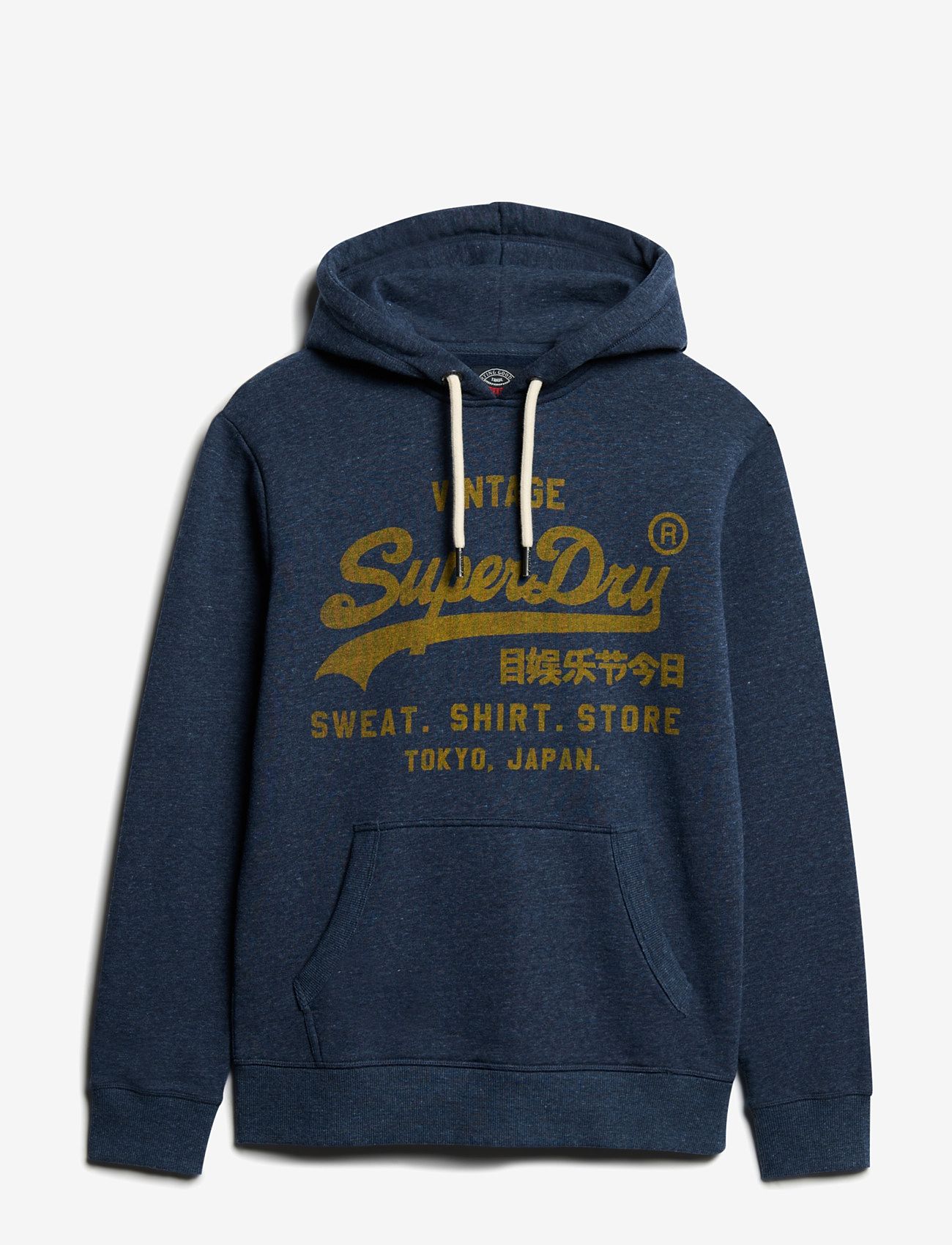 Superdry - CLASSIC VL GRAPHIC HOODIE - vintage navy marl - 1