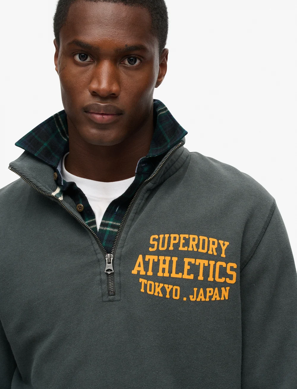 Superdry Track Field Graphic Half Zip Sweatshirts Boozt