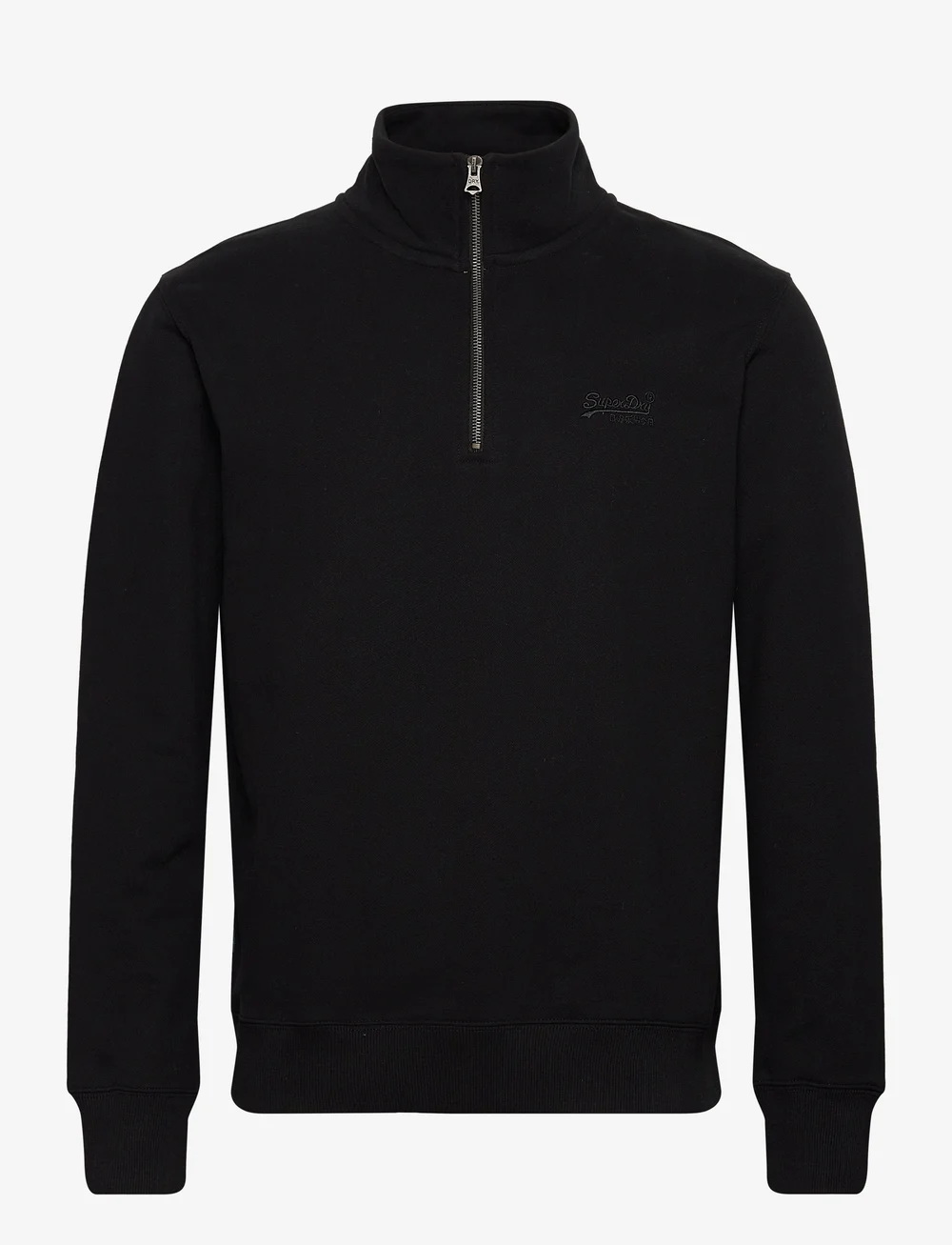 Superdry - ESSENTIAL LOGO HALF ZIP - kollektsioonid - black - 1