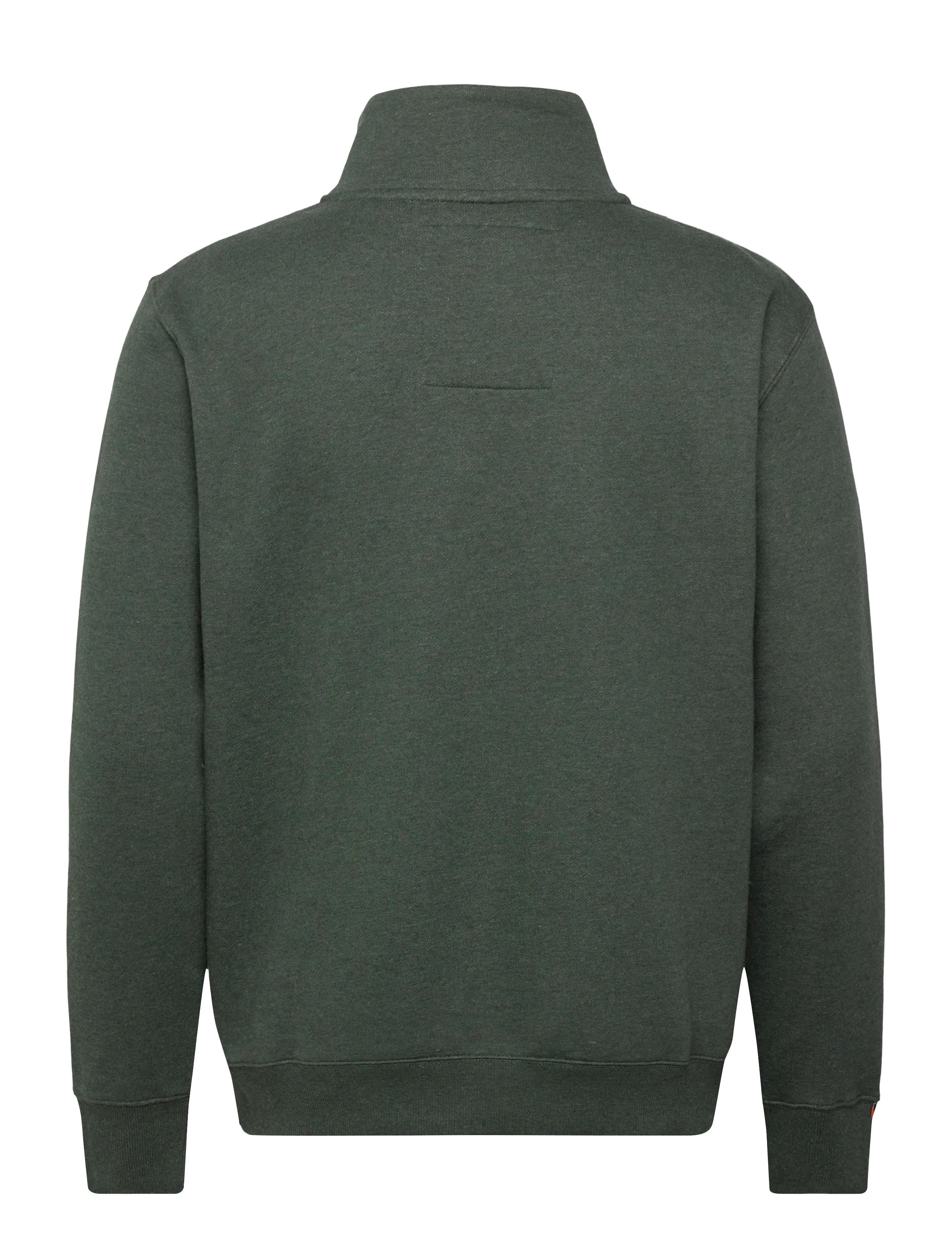 Superdry - ESSENTIAL LOGO HALF ZIP - dressipluusid - deep forest marl - 2
