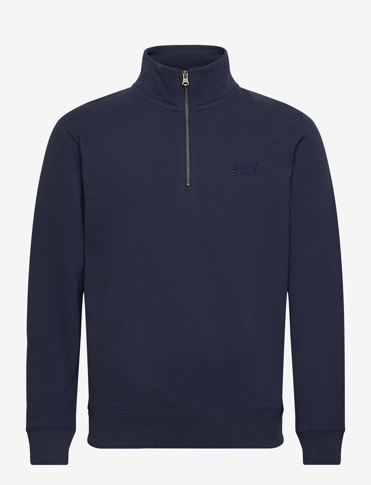 Superdry - ESSENTIAL LOGO HALF ZIP - kollektioner - lauren navy - 1