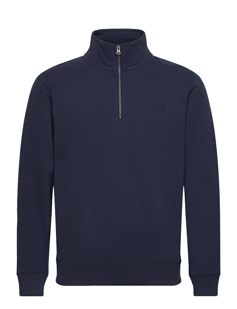 Superdry - ESSENTIAL LOGO HALF ZIP - kollektioner - lauren navy - 1
