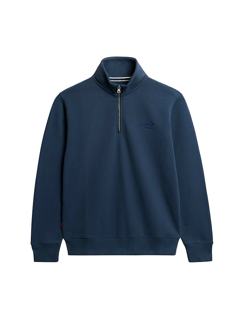Superdry - ESSENTIAL LOGO HALF ZIP - kollektioner - lauren navy - 4