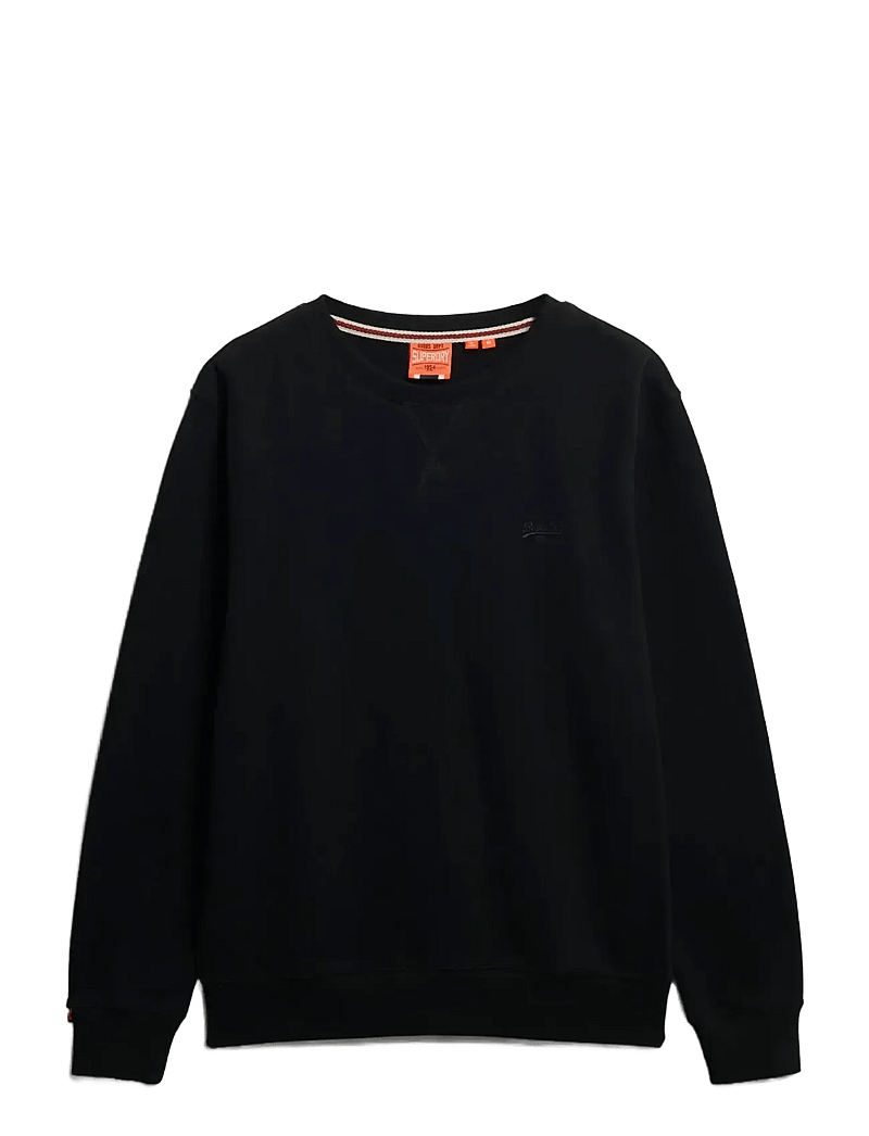 Superdry - ESSENTIAL LOGO CREW SWEATSHIRT - kollektioner - black - 1