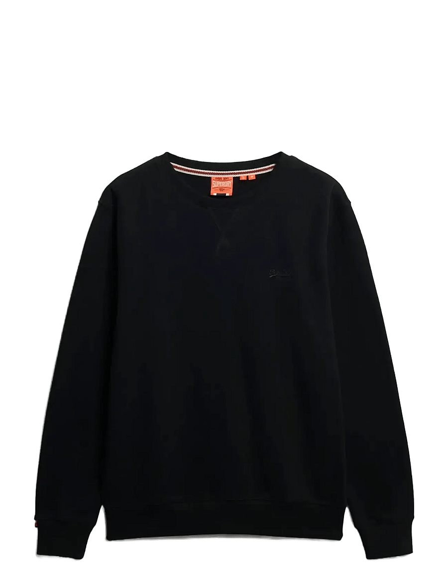 Superdry - ESSENTIAL LOGO CREW SWEATSHIRT - collections - black - 1