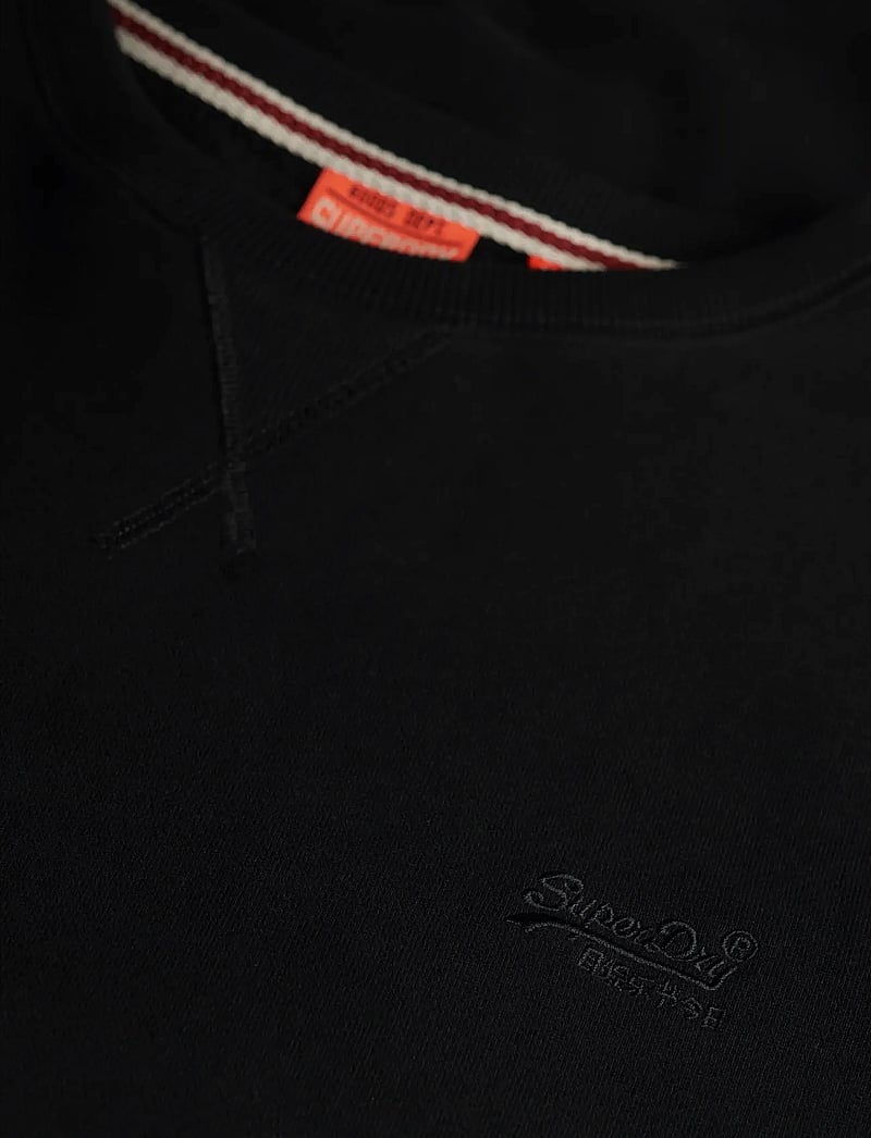 Superdry - ESSENTIAL LOGO CREW SWEATSHIRT - kollektioner - black - 2
