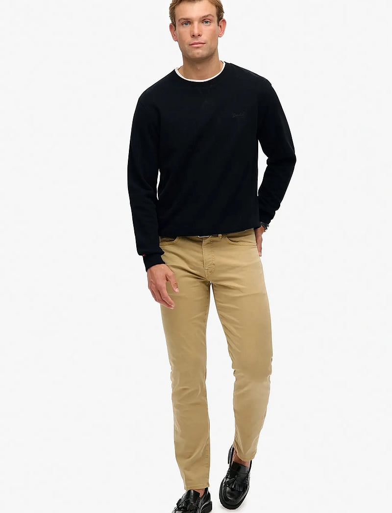 Superdry - ESSENTIAL LOGO CREW SWEATSHIRT - kollektioner - black - 5