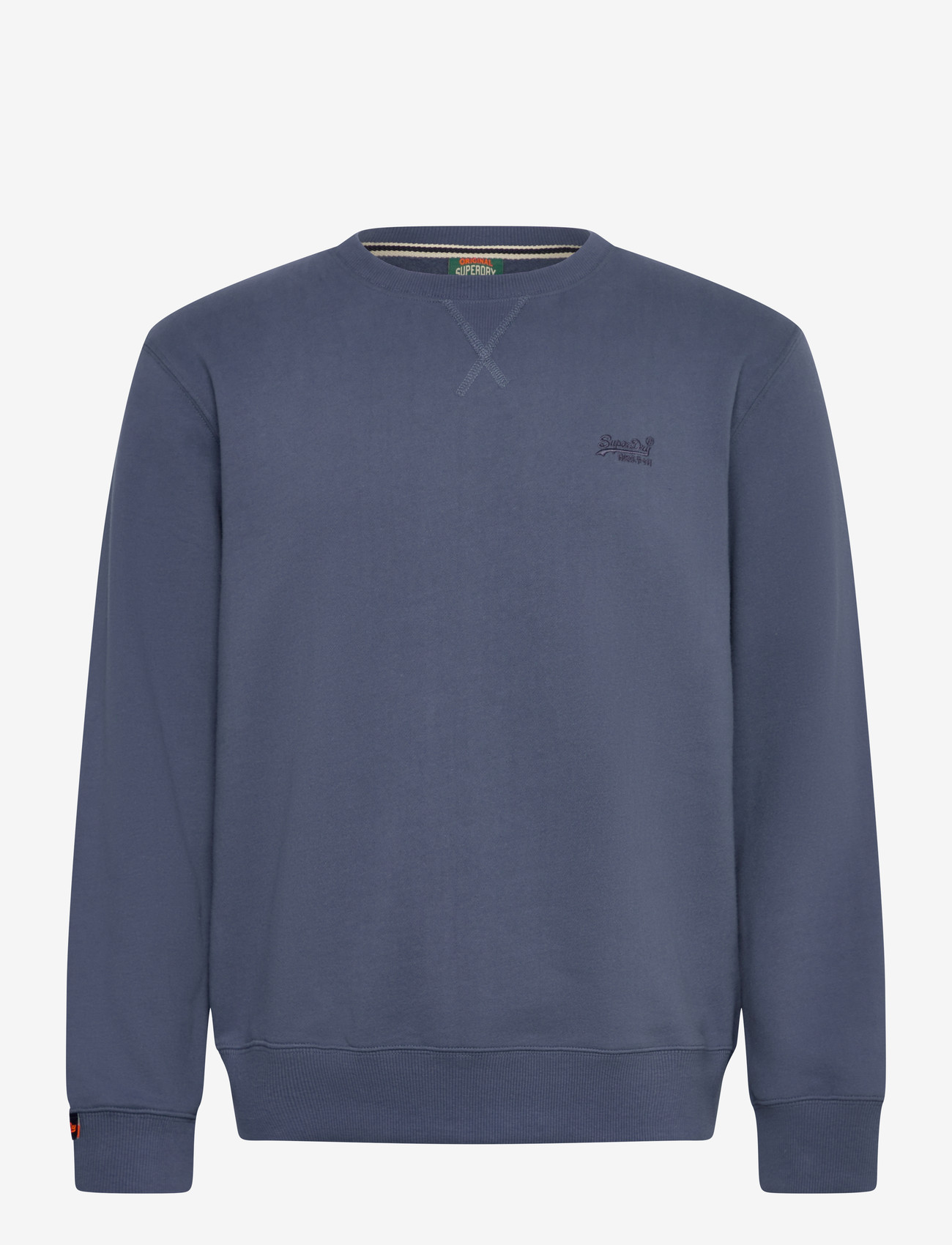 Superdry - ESSENTIAL LOGO CREW SWEATSHIRT - kollektionen - vintage indigo - 1