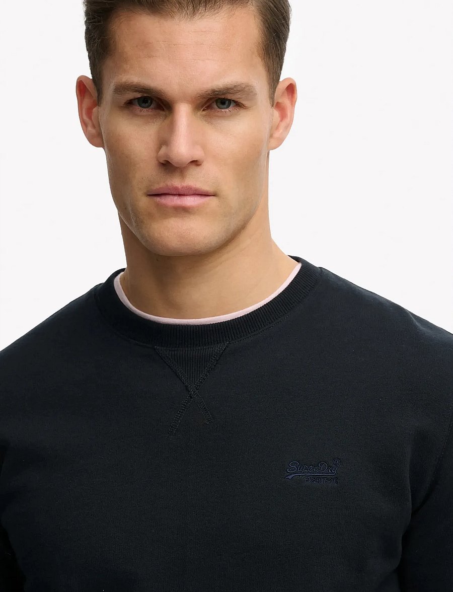 Superdry - ESSENTIAL LOGO CREW SWEATSHIRT - kollektionen - eclipse navy - 2