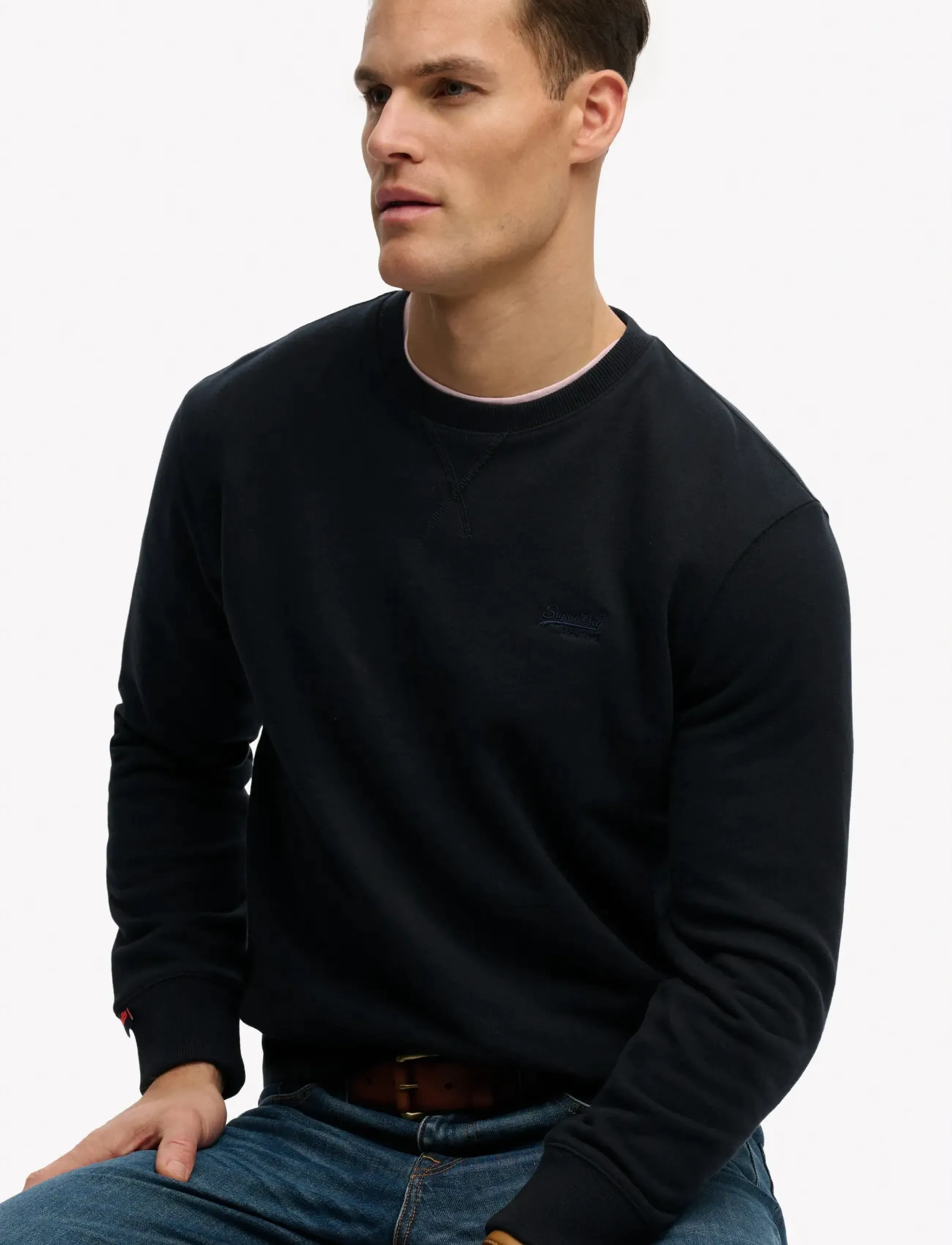 Superdry - ESSENTIAL LOGO CREW SWEATSHIRT - sweatshirts - eclipse navy - 3