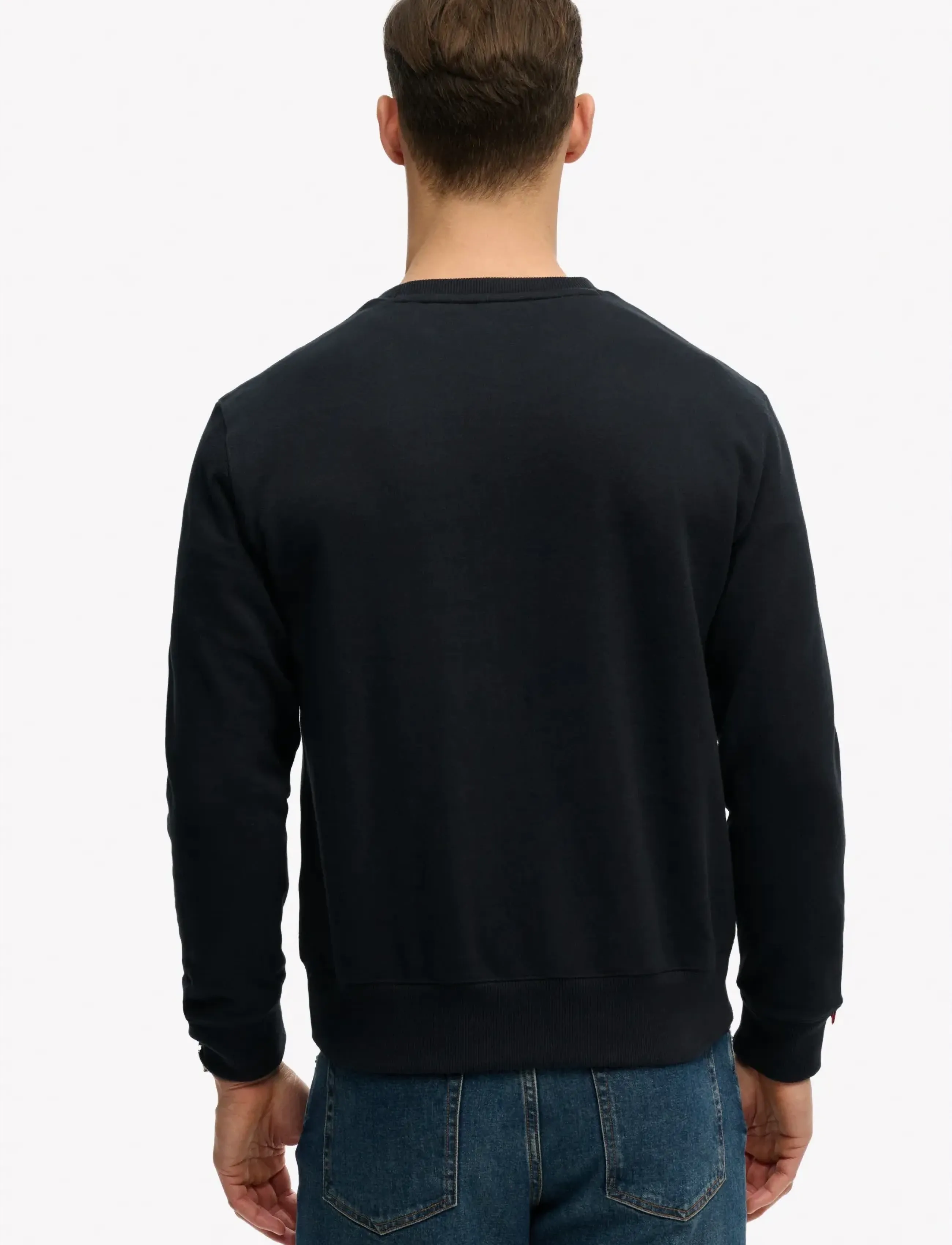 Superdry - ESSENTIAL LOGO CREW SWEATSHIRT - sweatshirts - eclipse navy - 5