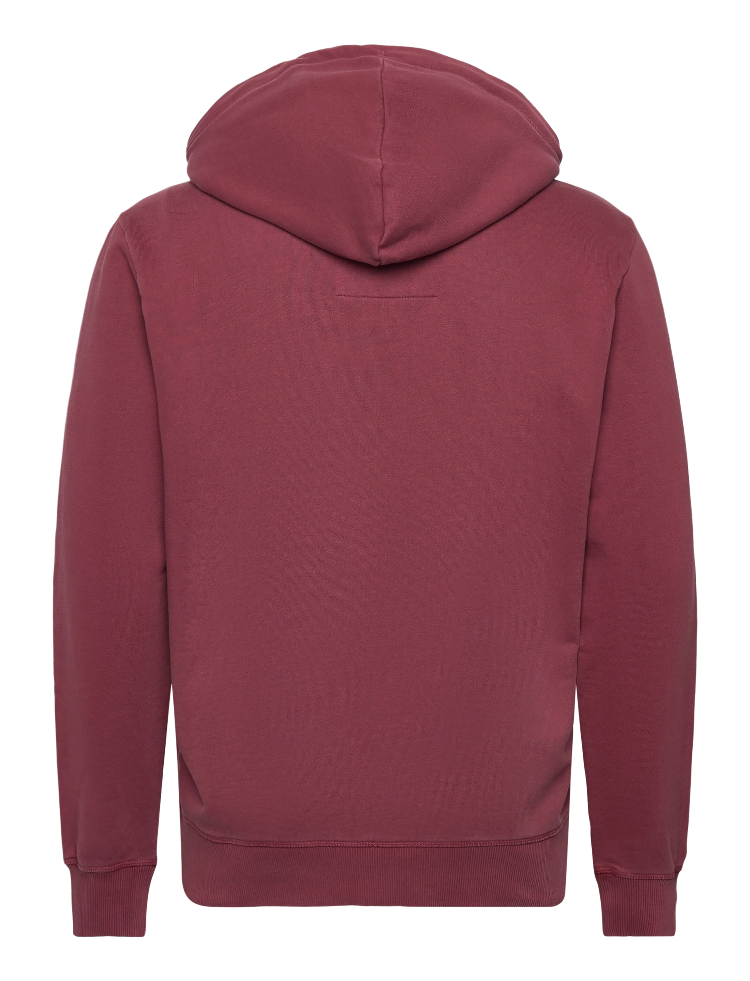 Superdry - ESSENTIAL LOGO WASHED ZIPHOOD - hoodies - washed rich burgandy - 2
