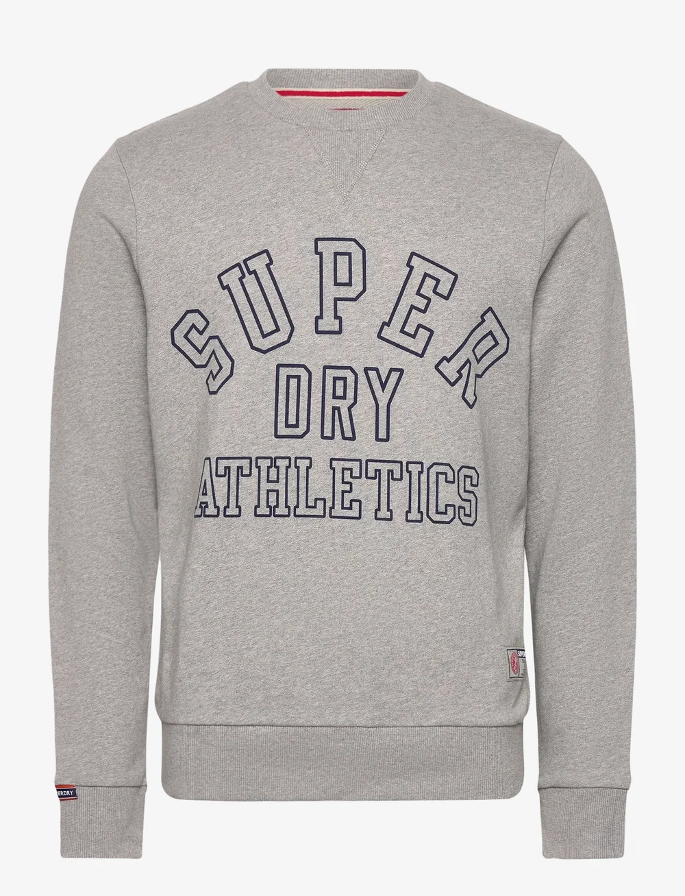 Superdry - ATHLETIC PRINTED SWEATSHIRT - kollektioner - athletic grey marl - 1