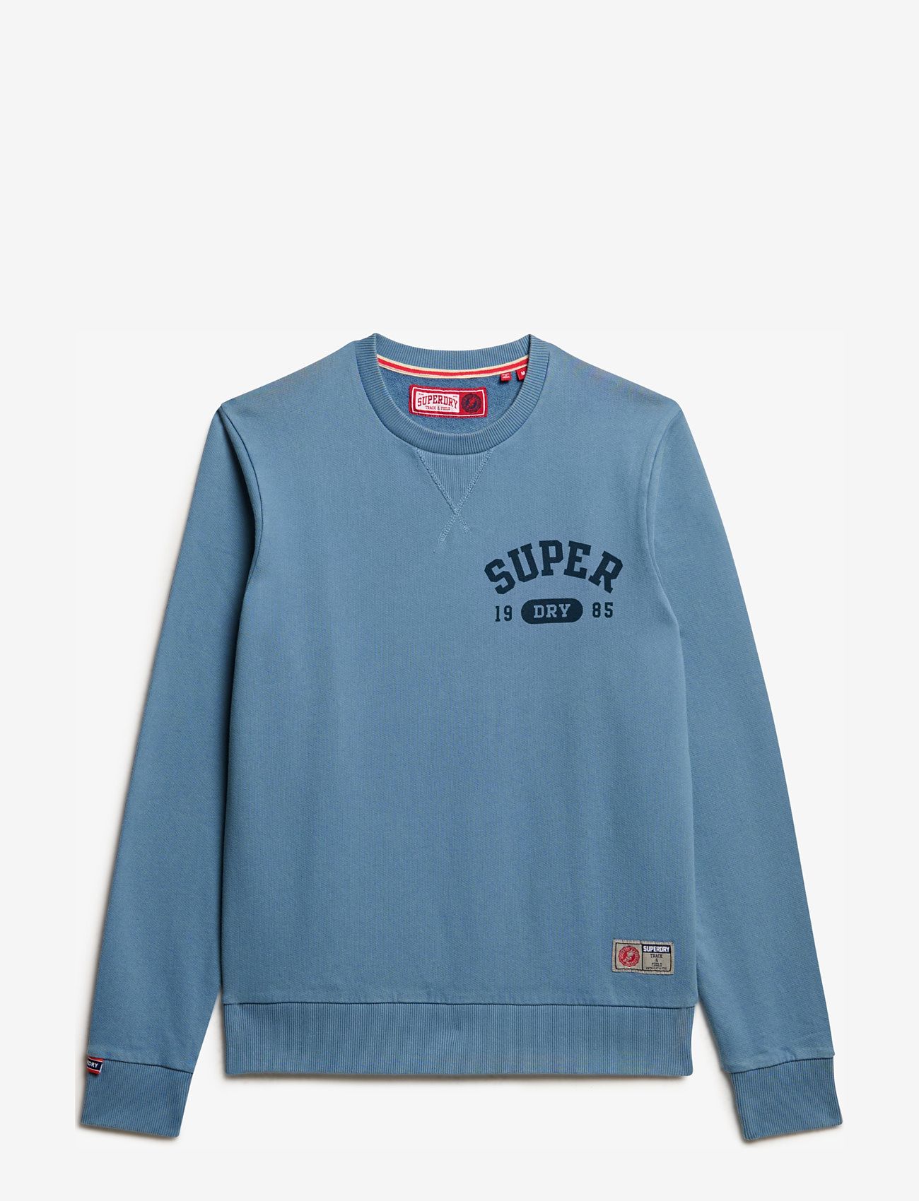 Superdry - ATHLETIC PRINTED SWEATSHIRT - kollektsioonid - wedgewood blue - 1