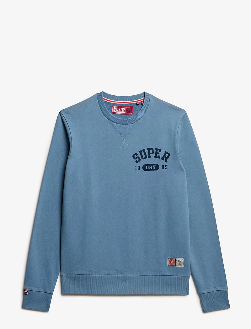 Superdry - ATHLETIC PRINTED SWEATSHIRT - kollektsioonid - wedgewood blue - 1