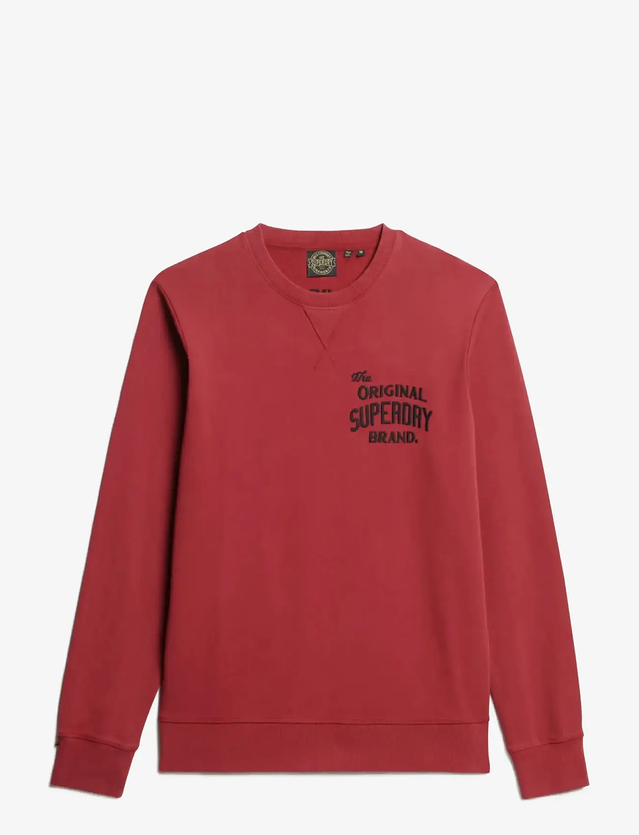 Superdry - WORKWEAR APPLIQUE SWEATSHIRT - kollektionen - bordeaux red - 1