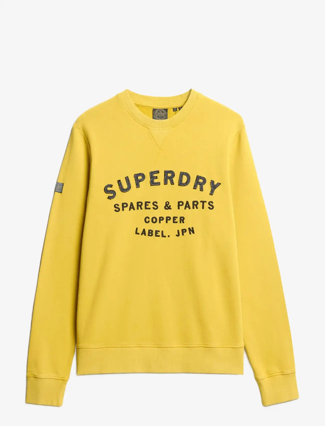 Superdry - WORKWEAR APPLIQUE SWEATSHIRT - kollektioner - oil yellow - 1