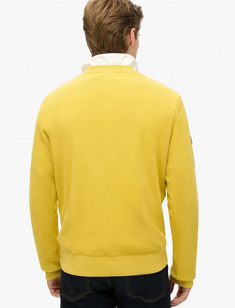 Superdry - WORKWEAR APPLIQUE SWEATSHIRT - kollektioner - oil yellow - 4