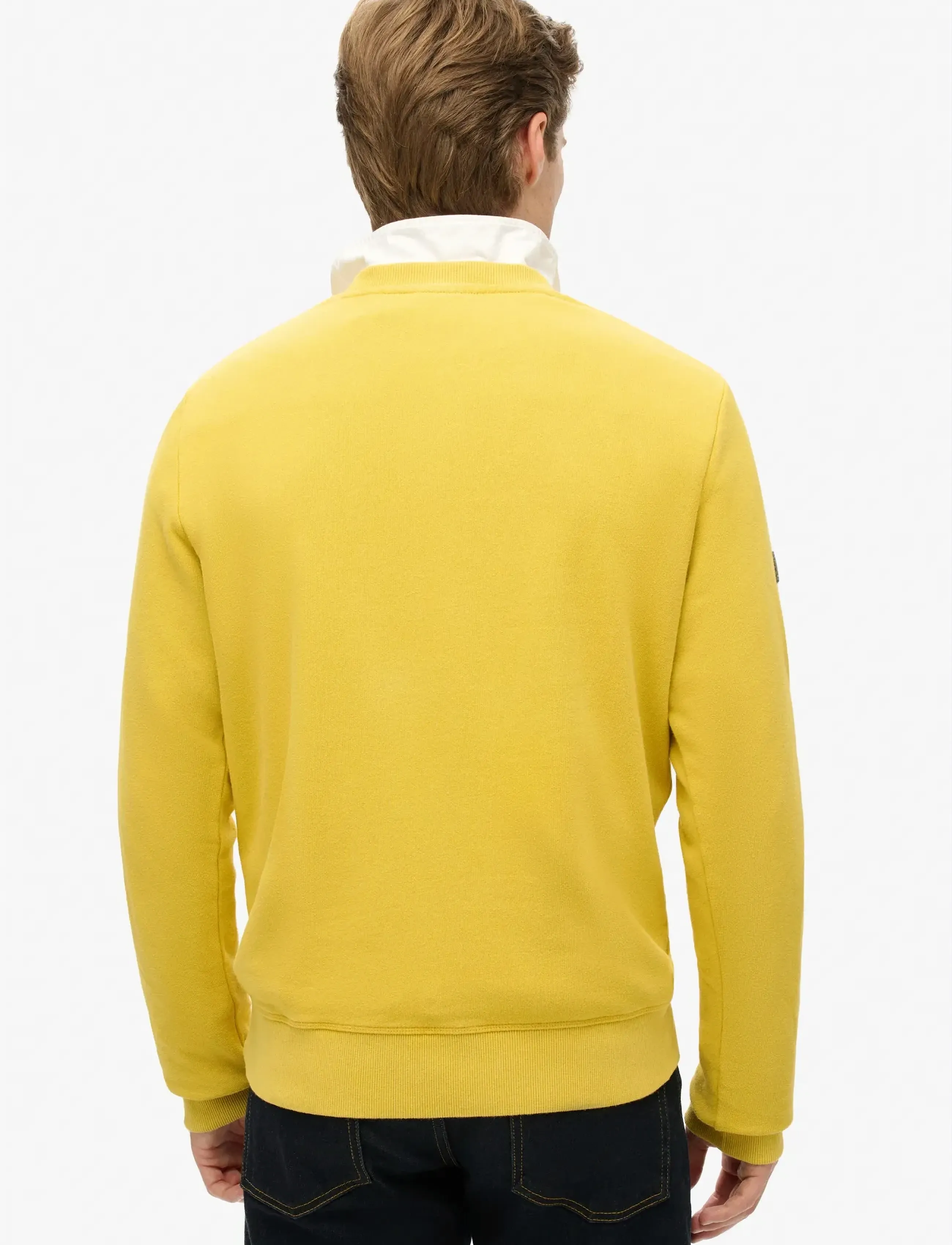 Superdry - WORKWEAR APPLIQUE SWEATSHIRT - dressipluusid - oil yellow - 4