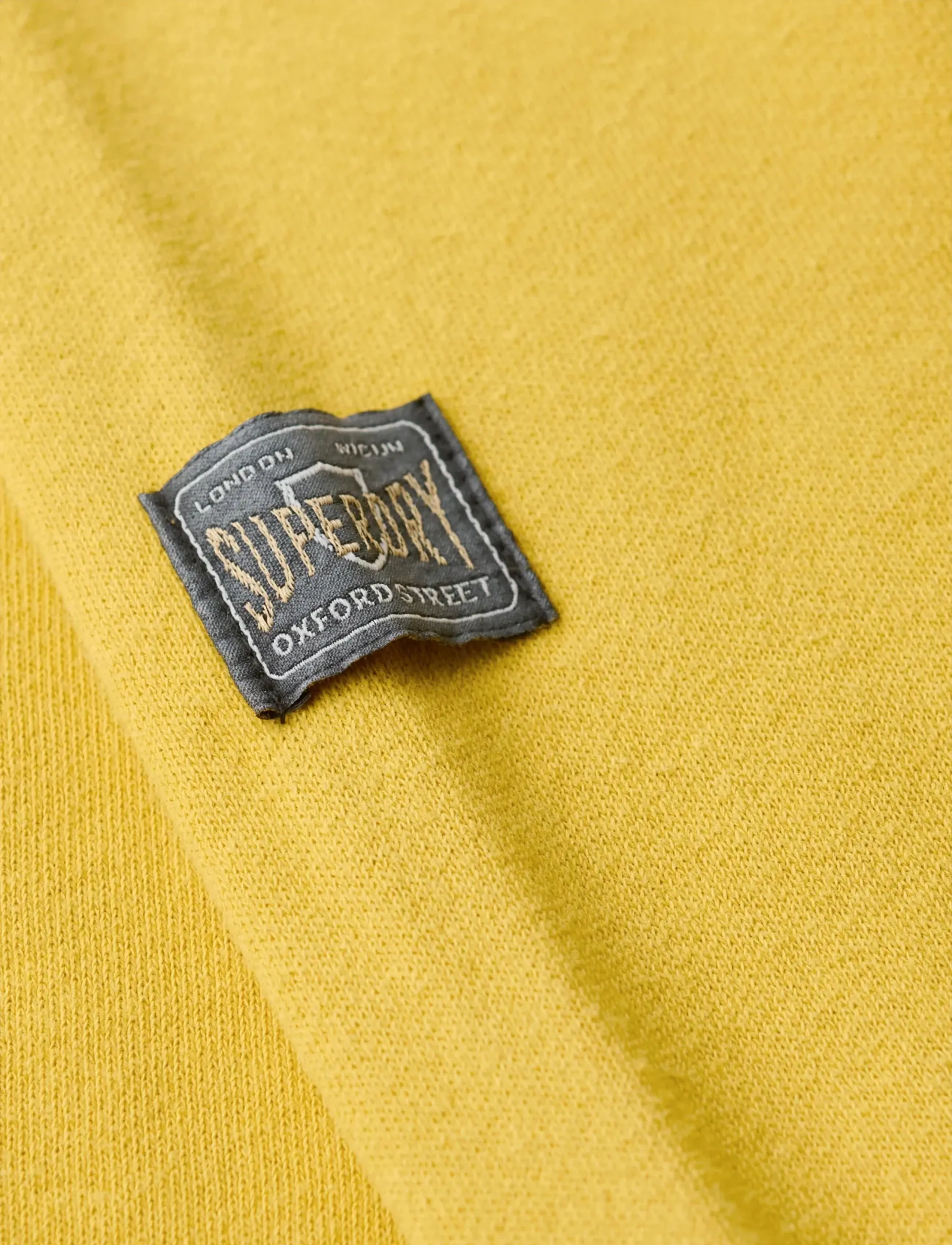 Superdry - WORKWEAR APPLIQUE SWEATSHIRT - dressipluusid - oil yellow - 5