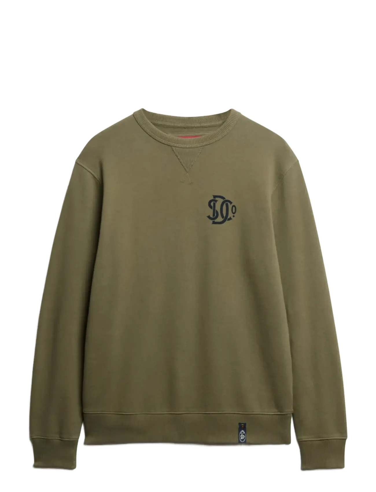 Superdry MERCHANT SWEATSHIRT - Kleidung - DUSTY OLIVE GREEN / khaki/green