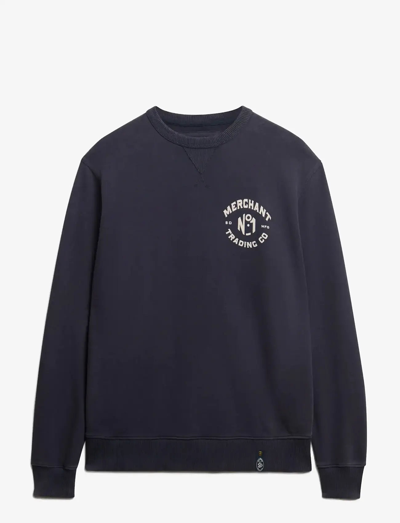 Superdry - MERCHANT SWEATSHIRT - sweatshirts - french navy - 1