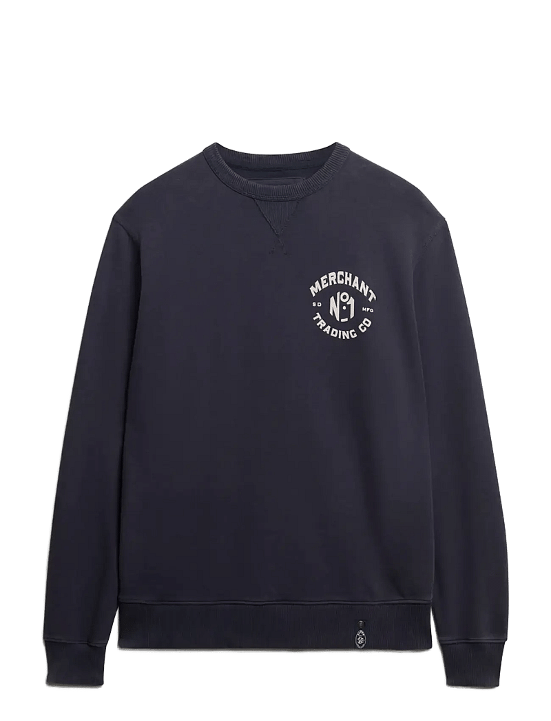 Superdry - MERCHANT SWEATSHIRT - kollektionen - french navy - 1