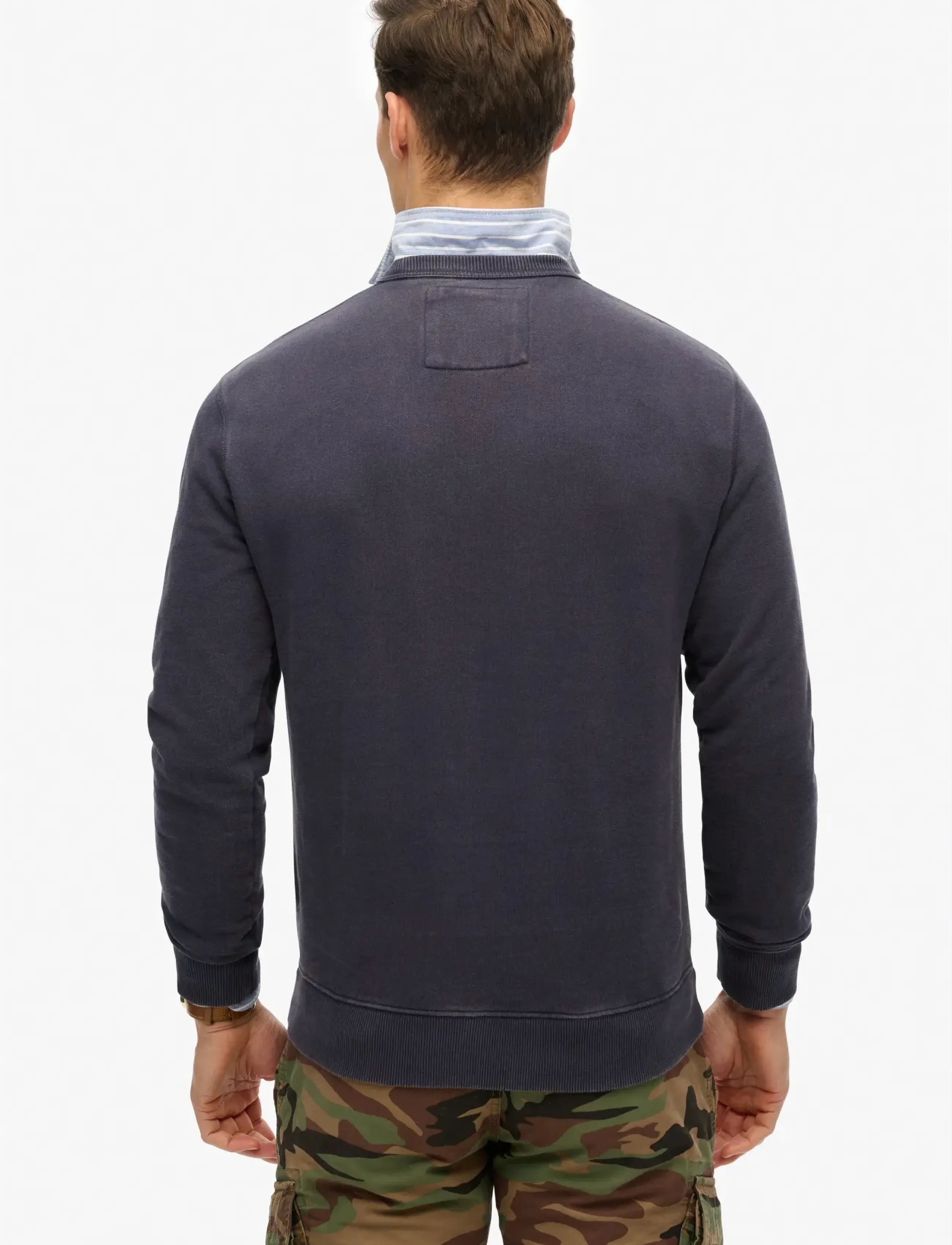 Superdry - MERCHANT SWEATSHIRT - kollektioner - french navy - 4