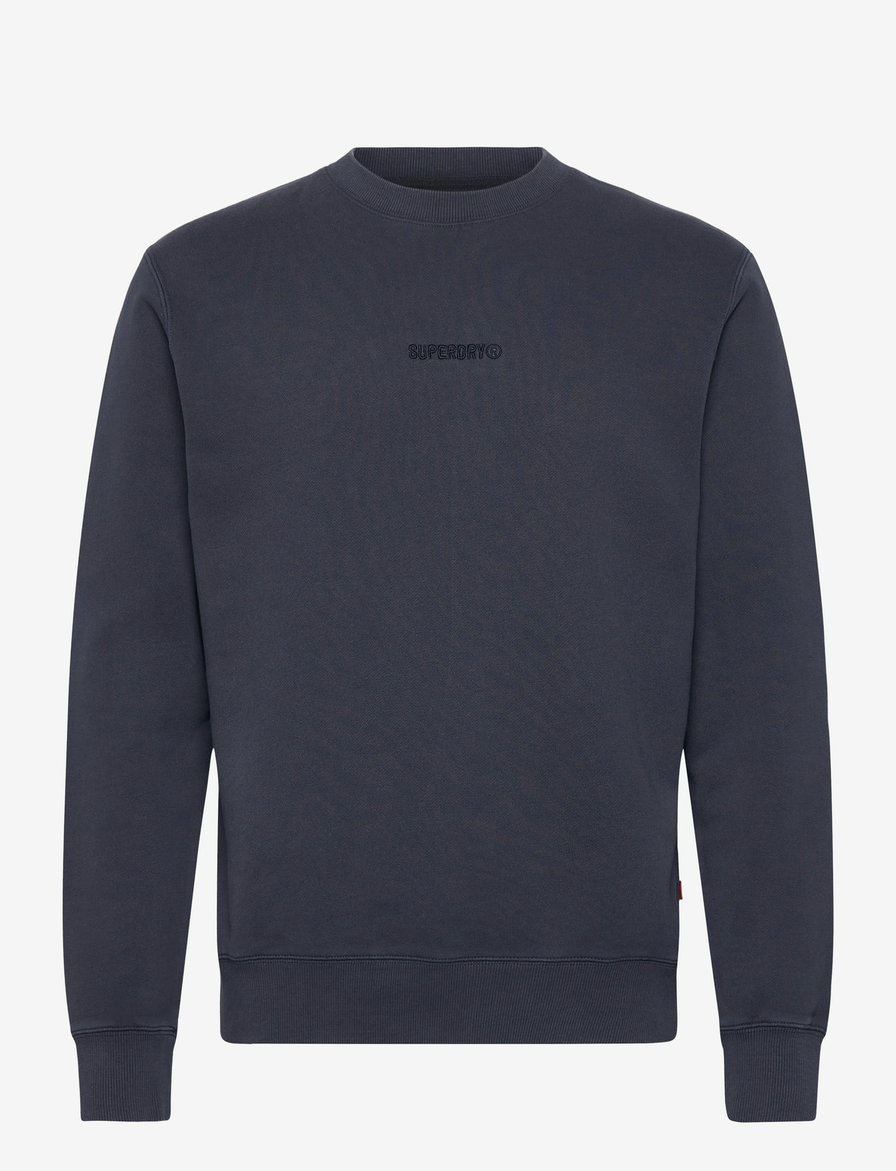 Superdry - MICRO LOGO CREW - sweatshirts - blue knight - 0