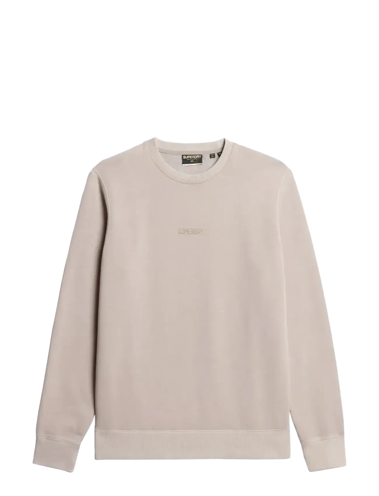 Superdry MICRO LOGO CREW - Superdry - DEEP BEIGE / beige