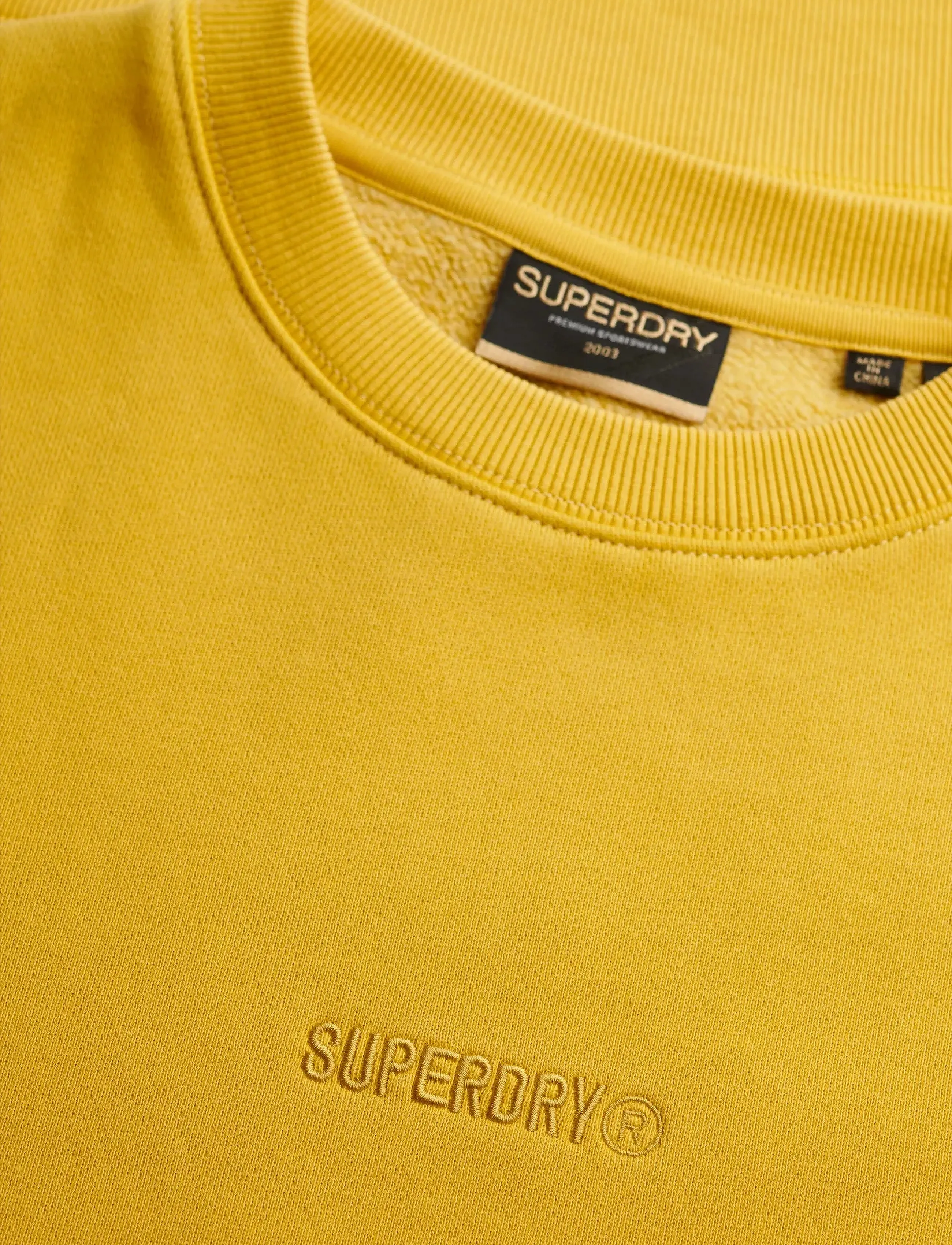 Superdry Micro Logo Crew sweatshirts herr – bild 4