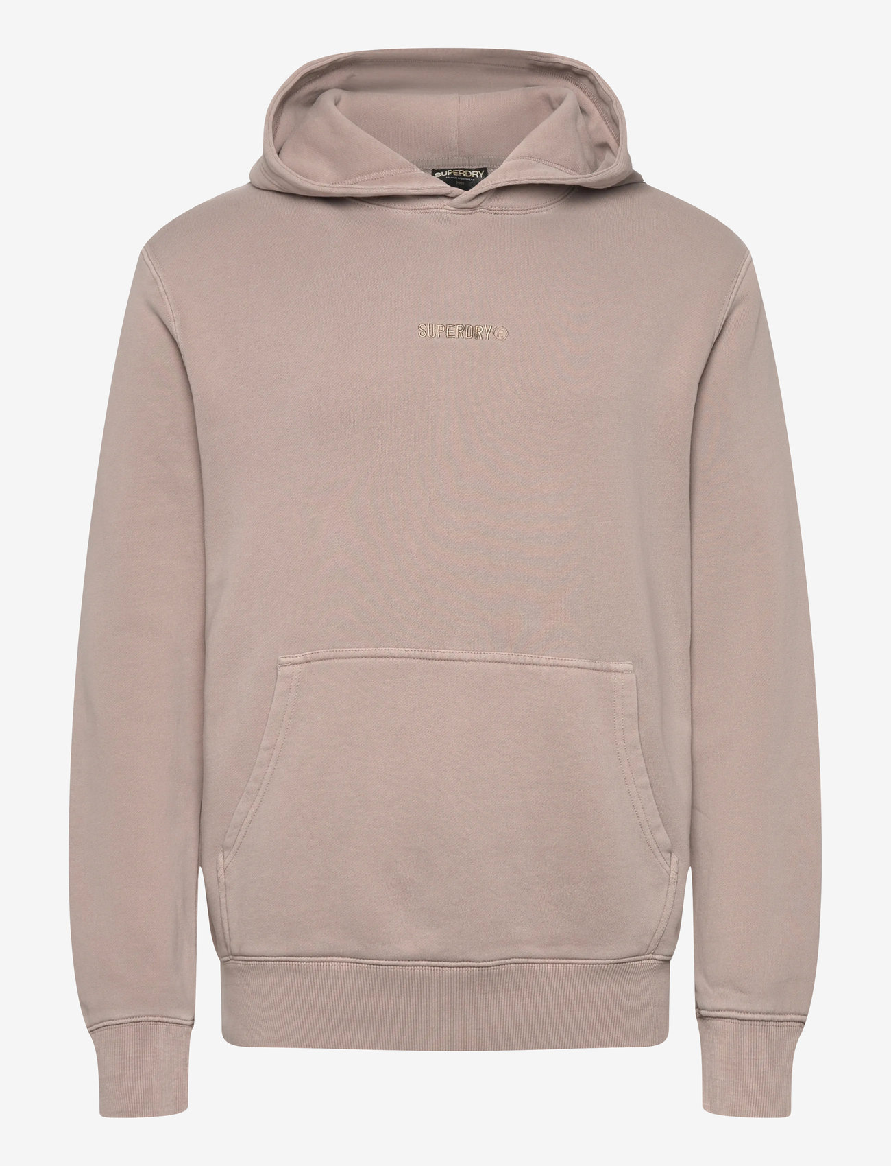 Superdry - MICRO LOGO HOOD - hupparit - deep beige - 1