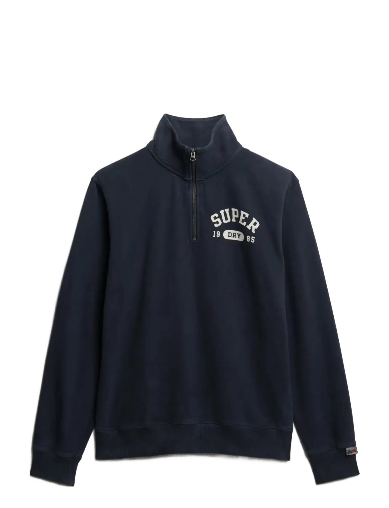 SUPERDRY Athletic Ess Half Zip Navy - L - Herren