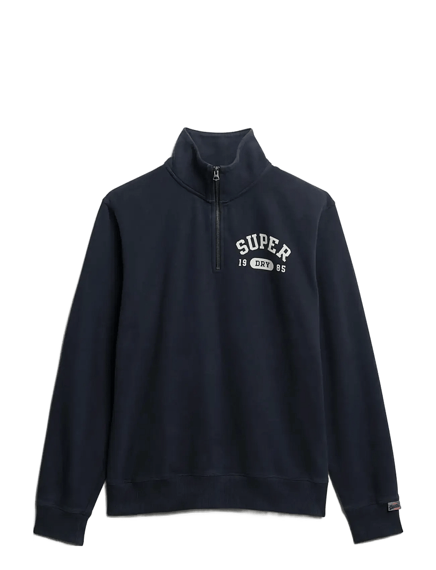 Superdry - ATHLETIC ESS HALF ZIP - kollektioner - bradley navy - 1