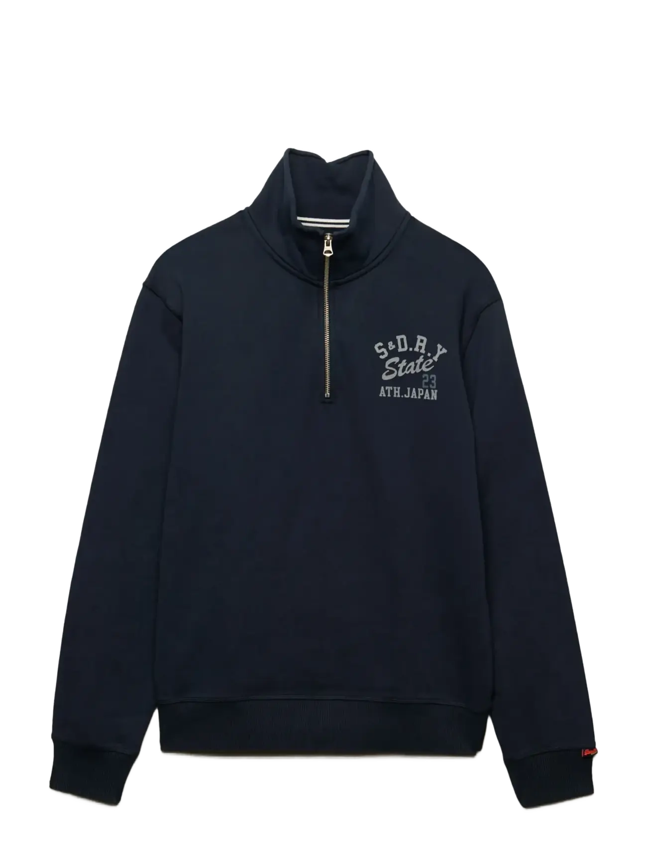 SUPERDRY Athletic Ess Half Zip Navy - XXXL - Herren
