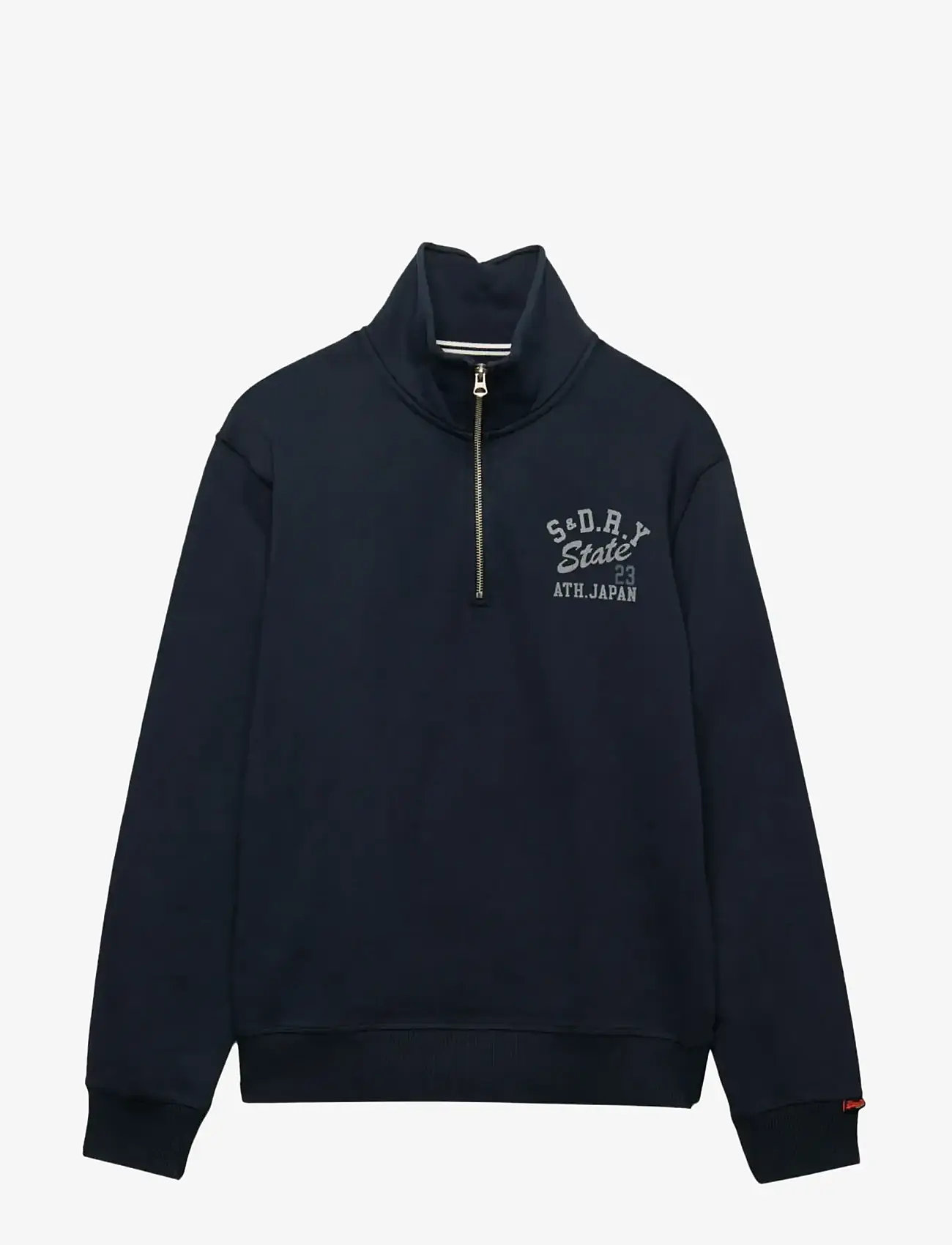 Superdry - ATHLETIC ESS HALF ZIP - kollektionen - eclipse navy - 2