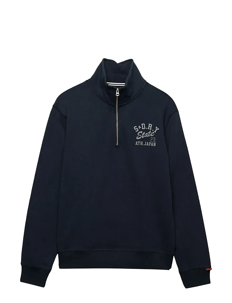 Superdry - ATHLETIC ESS HALF ZIP - kollektionen - eclipse navy - 2