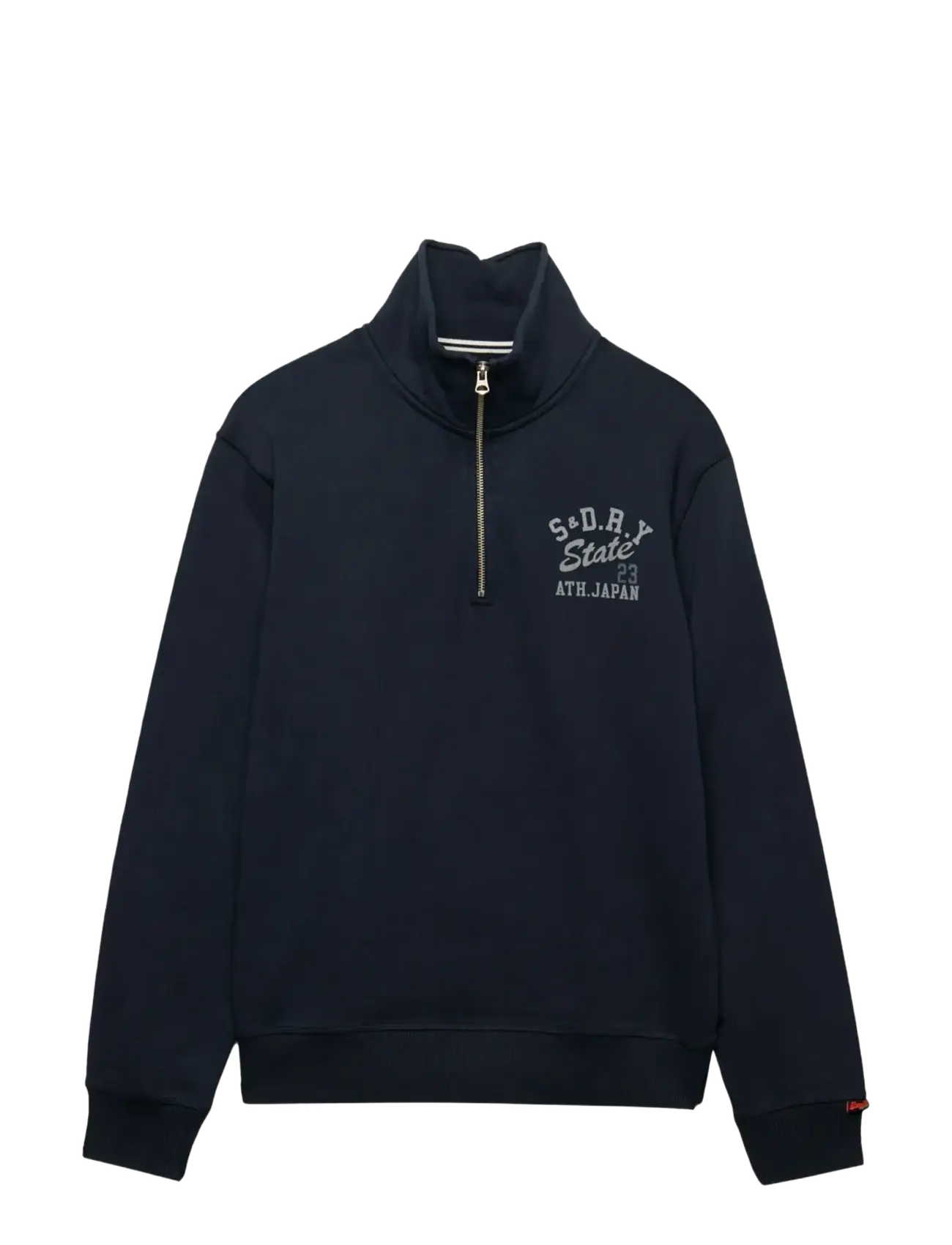 Superdry - ATHLETIC ESS HALF ZIP - kollektsioonid - eclipse navy - 2