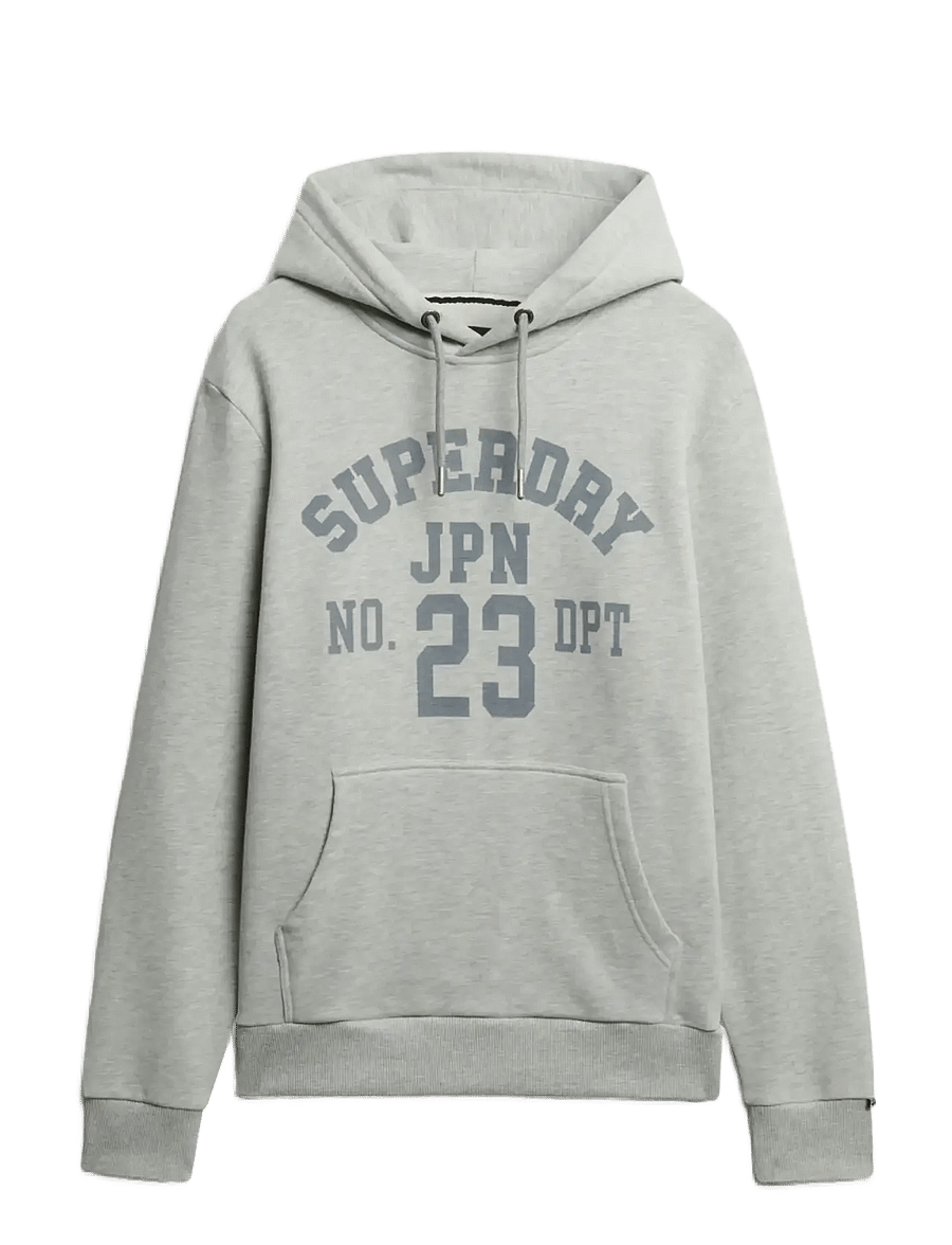 Superdry - ATHLETIC ESS HOODIE - hoodies - cadet grey marl - 1