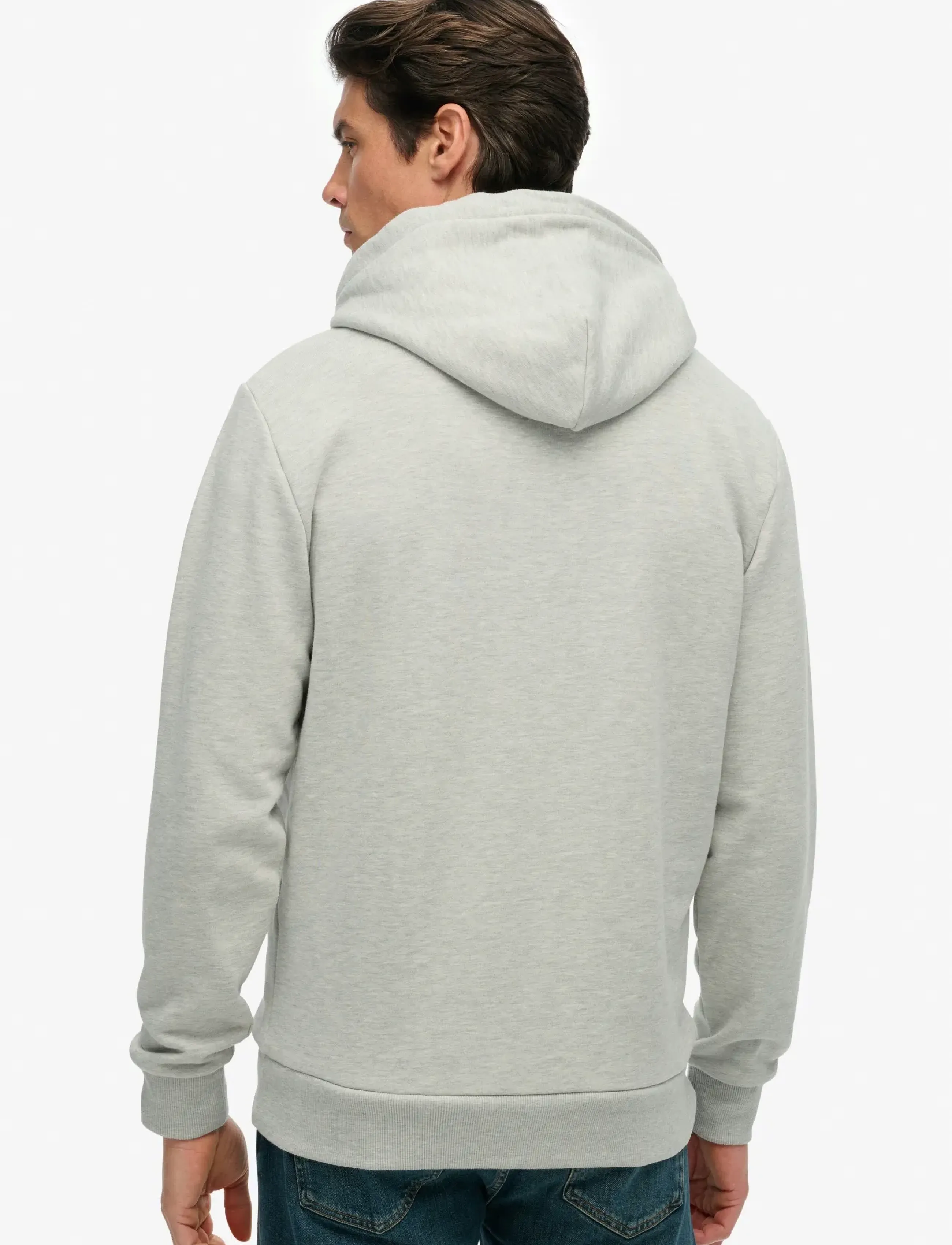 Superdry - ATHLETIC ESS HOODIE - cadet grey marl - 2