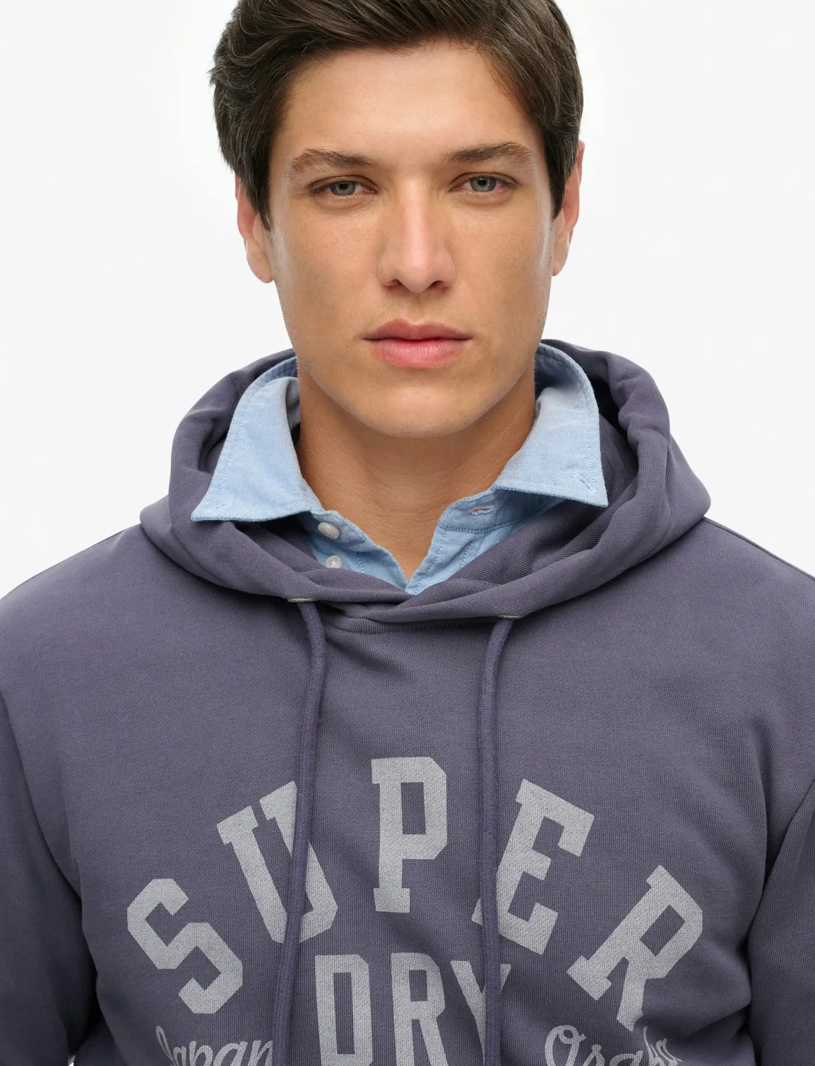 Superdry - ATHLETIC ESS HOODIE - sweatshirts - greystone - 4