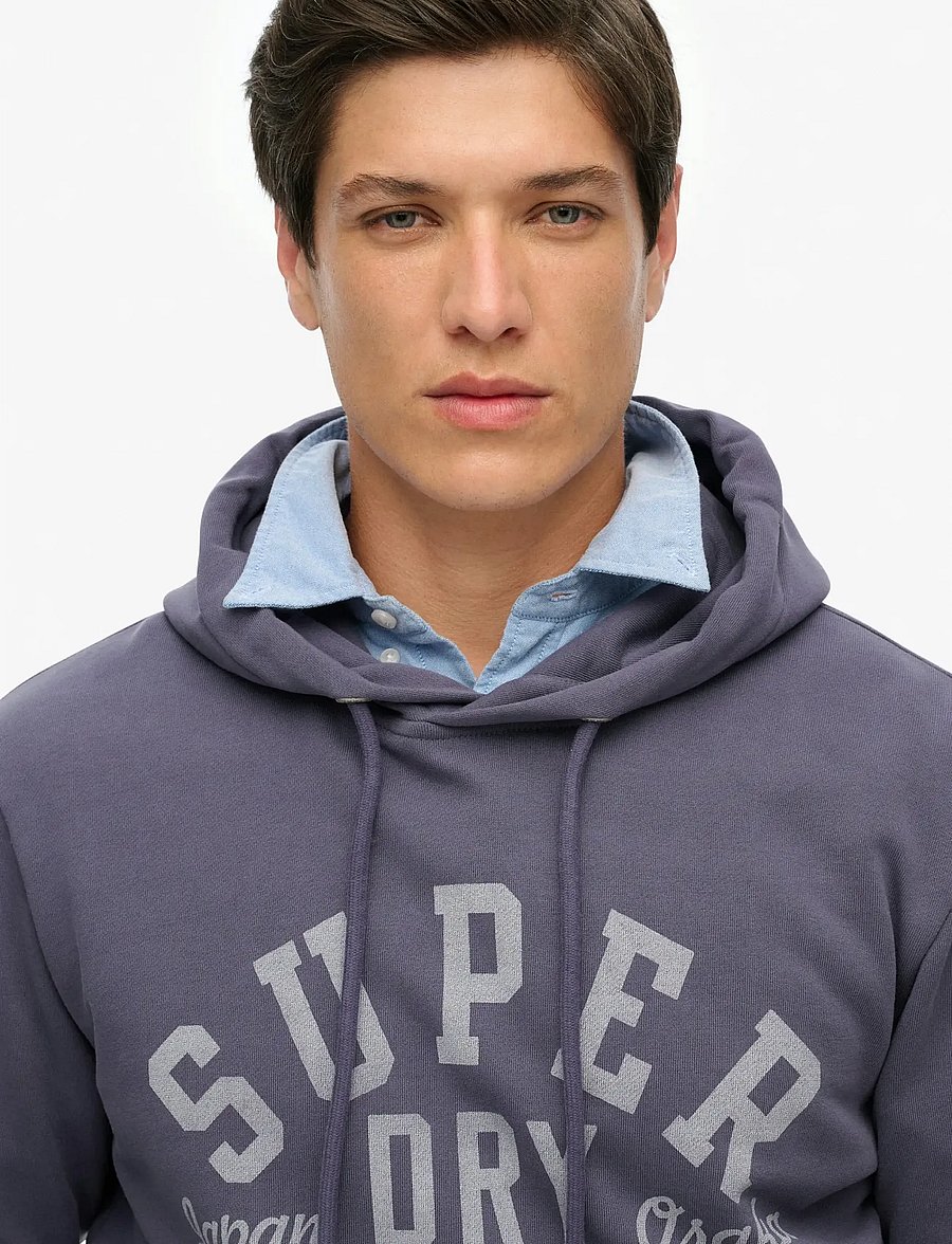 Superdry - ATHLETIC ESS HOODIE - kapuzenpullover - greystone - 4