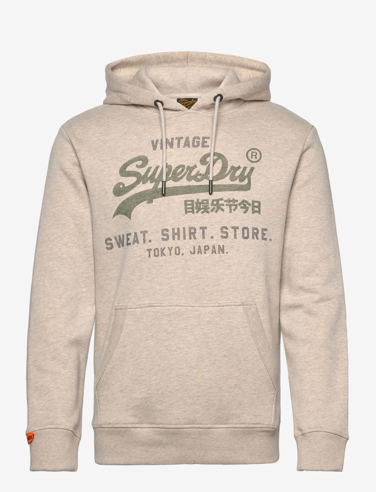 Superdry - VL HERITAGE RELAXED HOOD - kapuzenpullover - pelican beige marl - 1