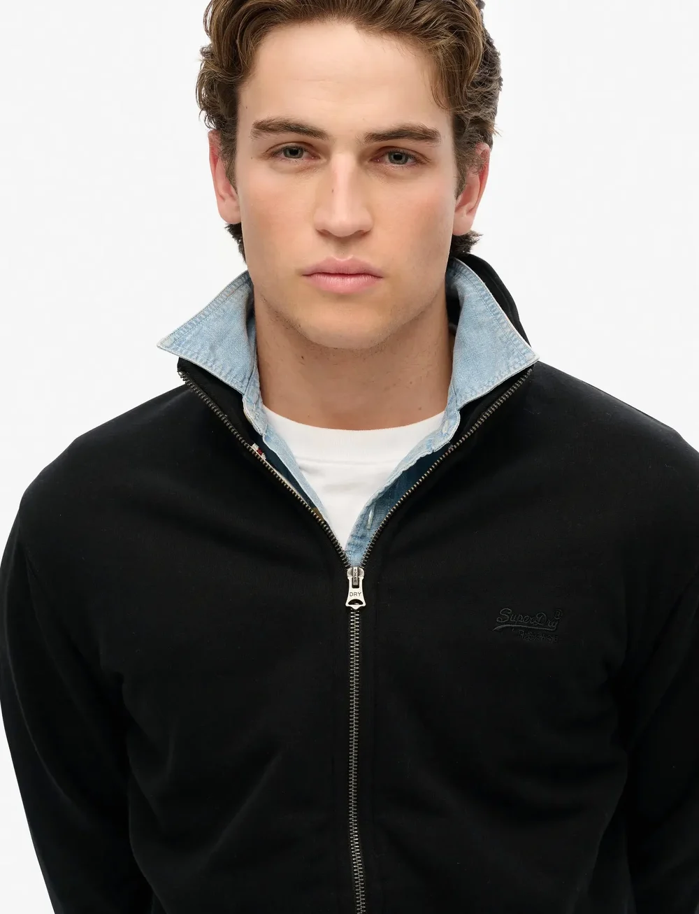 Superdry - ESSENTIAL LOGO TRACK TOP - kollektionen - black - 3