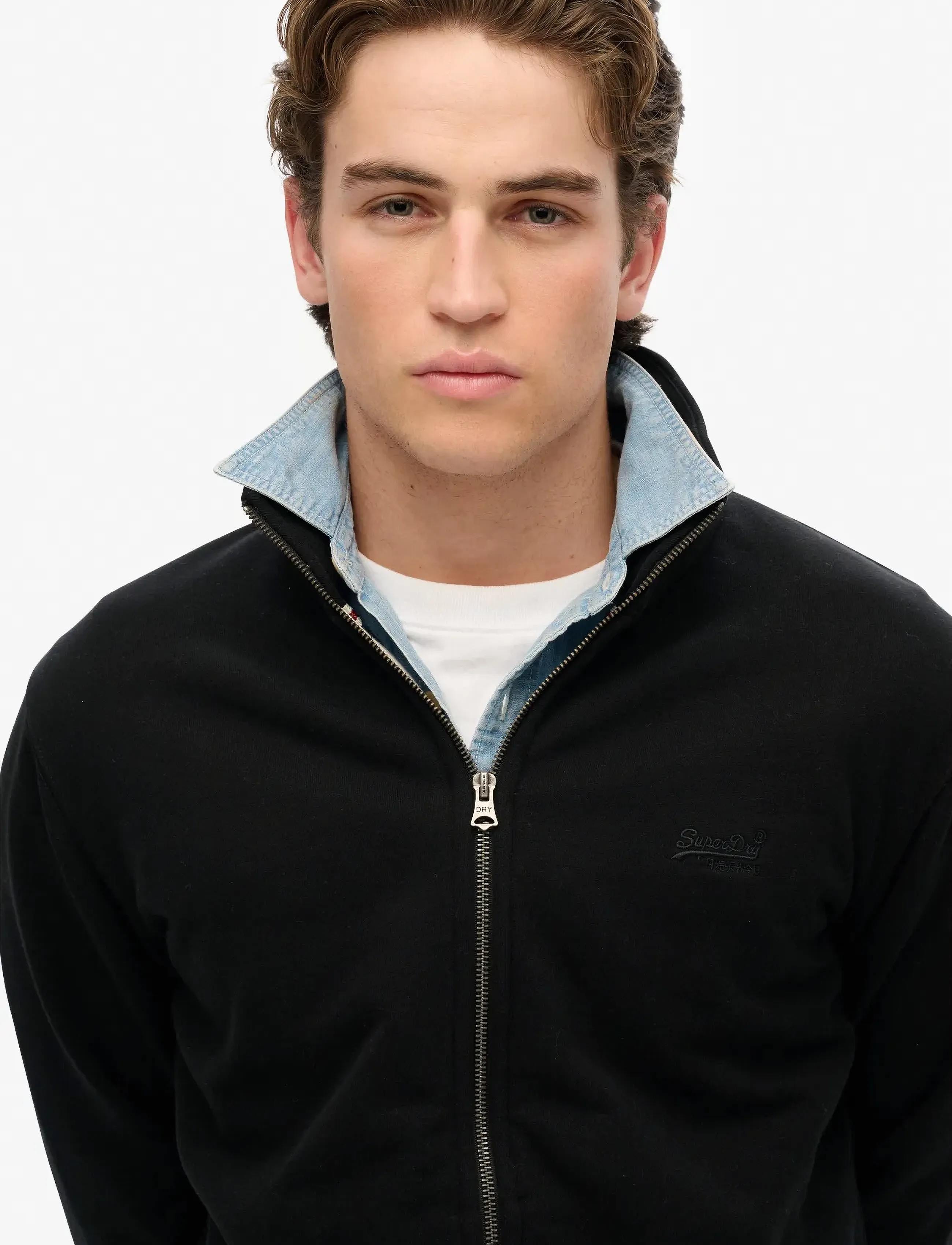 Superdry - ESSENTIAL LOGO TRACK TOP - kollektionen - black - 3