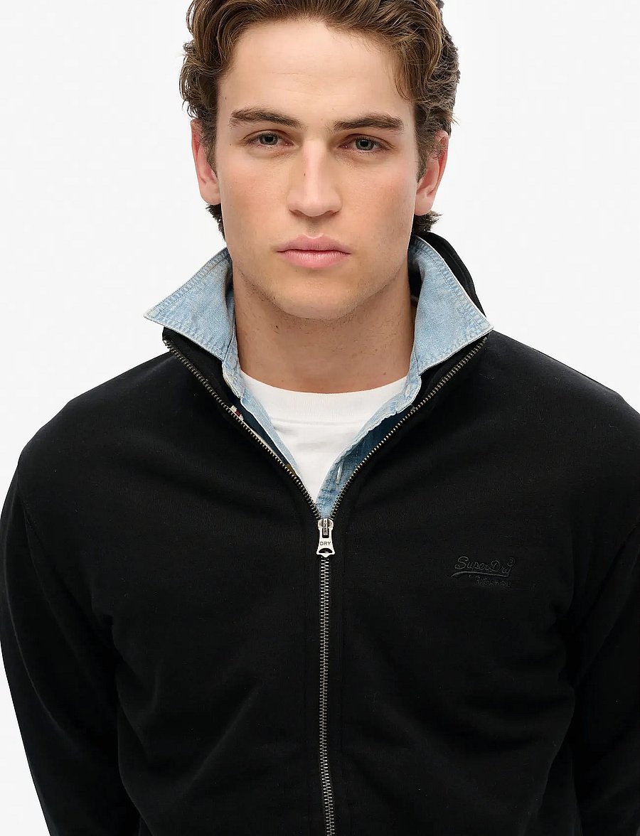 Superdry - ESSENTIAL LOGO TRACK TOP - kollektionen - black - 3