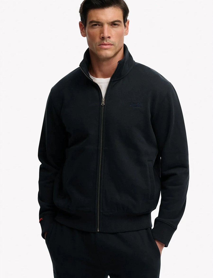 Superdry - ESSENTIAL LOGO TRACK TOP - kollektionen - eclipse navy/navy - 0